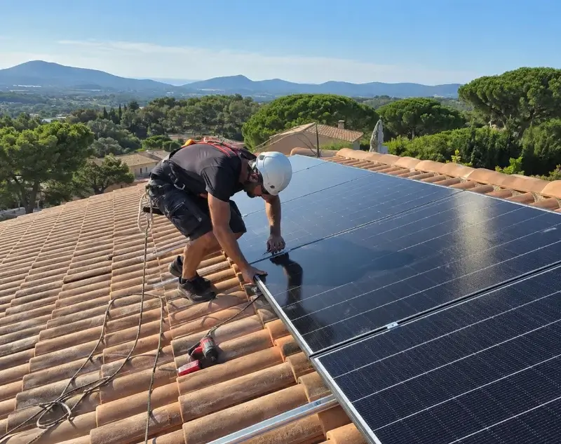 Installateur panneaux solaires Perrex — pose photovoltaïque sur toiture